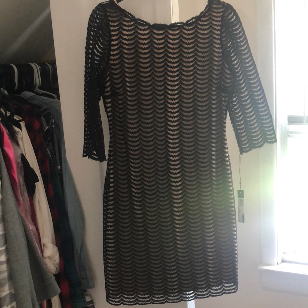 NWT Black Lace Dress